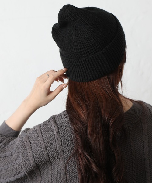 COLONY 2139（コロニートゥーワンスリーナイン）の「ニットキャップ（ニットキャップ/ビーニー・レディース・ブラック/グレー・FREE）」の12枚目の写真