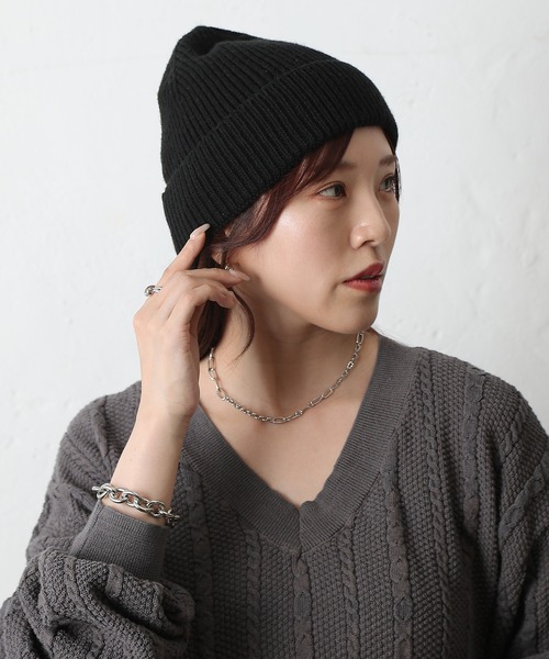 COLONY 2139（コロニートゥーワンスリーナイン）の「ニットキャップ（ニットキャップ/ビーニー・レディース・ブラック/グレー・FREE）」の16枚目の写真