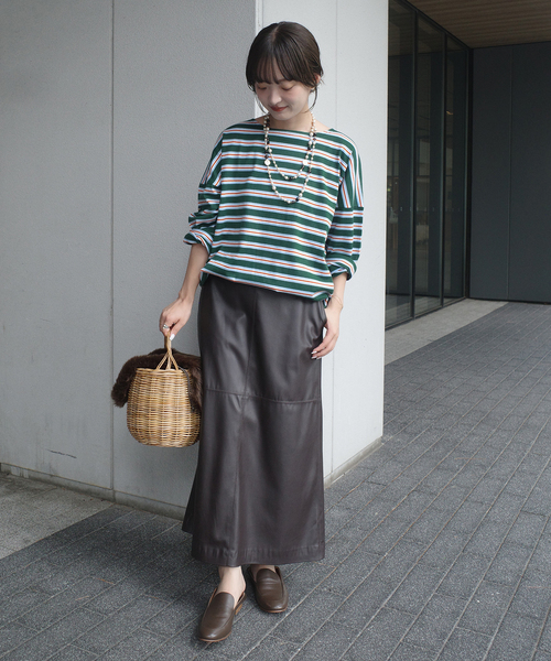 セール】LE MINOR/ルミノア SLOBE別注 マルチボーダー（Tシャツ