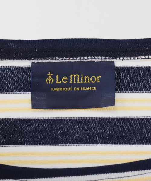 LE MINOR/ルミノア SLOBE別注 マルチボーダー（Tシャツ/カットソー