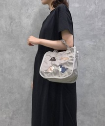 Bleu Bleuet（ブルーブルーエ）の「ナイロン刺繍ランチトートバッグ（トートバッグ）」