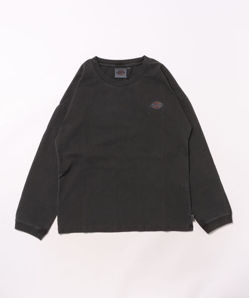 Dickies（ディッキーズ）の「【ムラサキスポーツ限定】Dickies/ディッキーズ DK Pigment dye L/T shirt キッズ ロンT 253K30M201（Tシャツ/カットソー・キッズ・ブラック/ブルー/ホワイト・130cm/140cm/150cm/160cm）」の9枚目の写真
