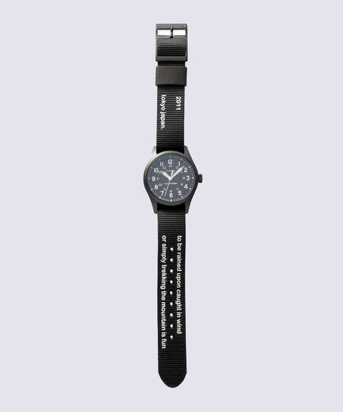 and wander（アンドワンダー）の「【and wander】timex EXPEDITION NORTH FIELD POST（アナログ腕時計・メンズ・ブラック・FREE）」の3枚目の写真