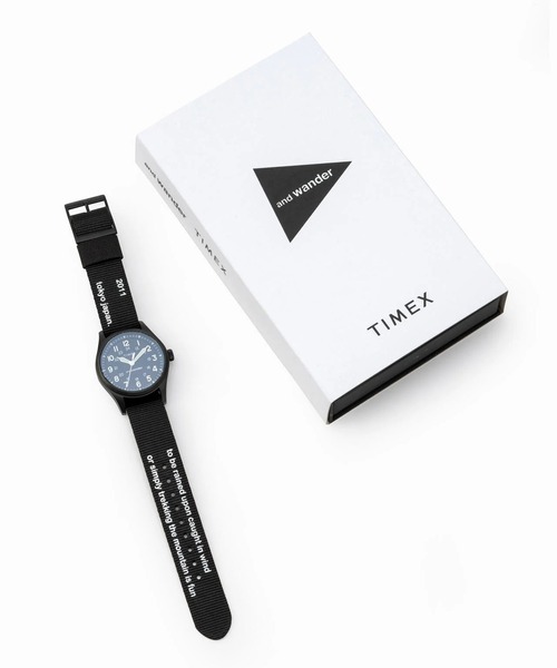 and wander（アンドワンダー）の「【and wander】timex EXPEDITION NORTH FIELD POST（アナログ腕時計・メンズ・ブラック・FREE）」の7枚目の写真