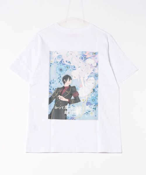 minius(ミニウス)の「【かつて魔法少女と悪は敵対していた。】 グラフィックTシャツ ティザー 公式アニメTシャツ(Tシャツ/カットソー・レディース・ホワイト・MEDIUM/LARGE/X-LARGE)」の2枚目の写真