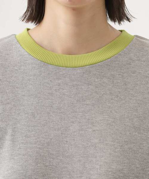 THE SHOP TK （ザ ショップ ティーケー ）の「バイカラーテレコプルオーバー（Tシャツ/カットソー・レディース・ブラック系4/アイボリー系4/グレー系4・12/13）」の15枚目の写真