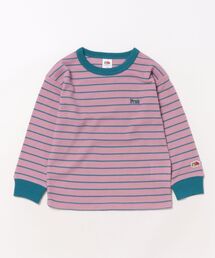 FRUIT OF THE LOOM | 【FRUIT OF THE LOOM】ワッフルボーダーロンT / キッズ / ユニセックス / バイカラー(Tシャツ/カットソー)