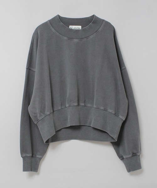 RNA-N（アールエヌエーエヌ）の「M2567 ピグメントダイスウェット（スウェット・レディース・スミクロ/キナリ/グレイッシュベージュ・FREE）」の17枚目の写真