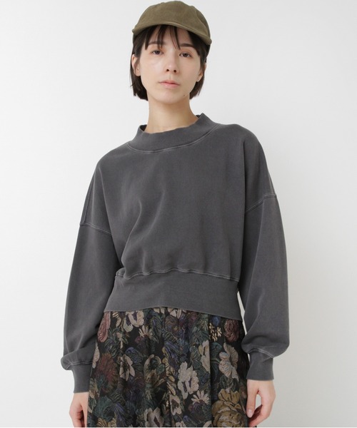 RNA-N（アールエヌエーエヌ）の「M2567 ピグメントダイスウェット（スウェット・レディース・スミクロ/キナリ/グレイッシュベージュ・FREE）」の16枚目の写真