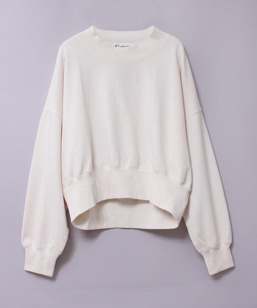 RNA-N（アールエヌエーエヌ）の「M2567 ピグメントダイスウェット（スウェット・レディース・スミクロ/キナリ/グレイッシュベージュ・FREE）」の12枚目の写真