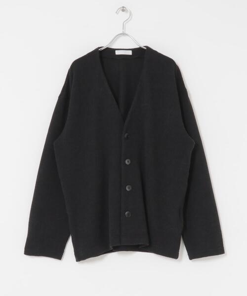 SENSE OF PLACE by URBAN RESEARCH(センスオブプレイスバイアーバンリサーチ)の「ウールタッチジャージカーディガン(カーディガン/ボレロ・メンズ・ブラック/グレー/ミント・MEDIUM/LARGE)」の10枚目の写真