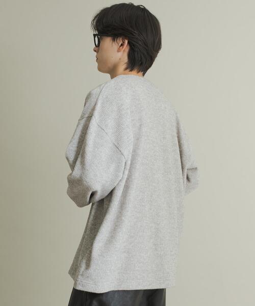 SENSE OF PLACE by URBAN RESEARCH(センスオブプレイスバイアーバンリサーチ)の「ウールタッチジャージカーディガン(カーディガン/ボレロ・メンズ・ブラック/グレー/ミント・MEDIUM/LARGE)」の13枚目の写真