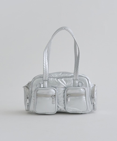 W pocket shoulder bag / Wポケットショルダーバッグ（ショルダー