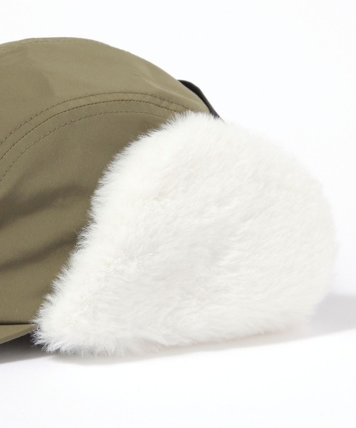 LAKOLE（ラコレ）の「【らこれキッズ】フライトキャップ / 588190（キャップ・キッズ・ブラック/オリーブ・FREE）」の14枚目の写真