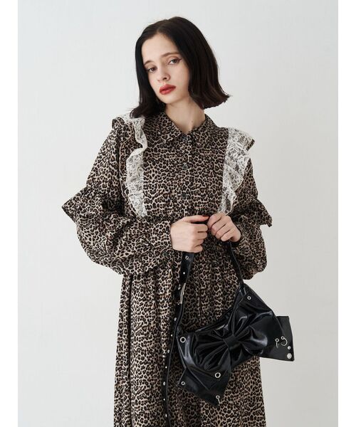 セール】ラッフルフリルロングワンピース（ワンピース）｜jouetie