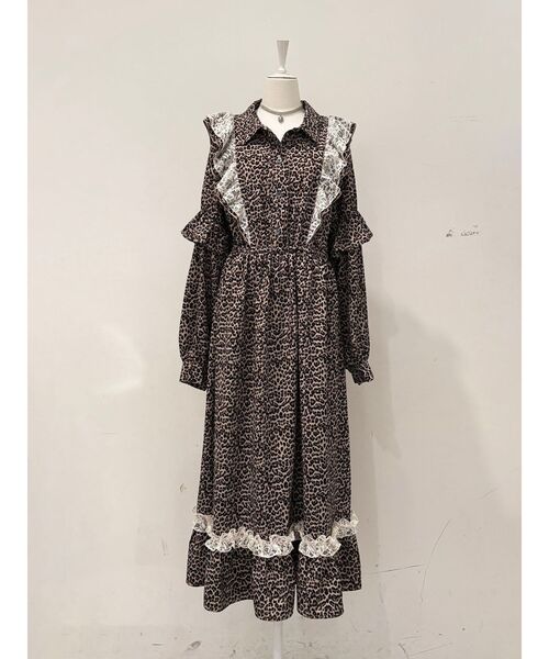 セール】ラッフルフリルロングワンピース（ワンピース）｜jouetie