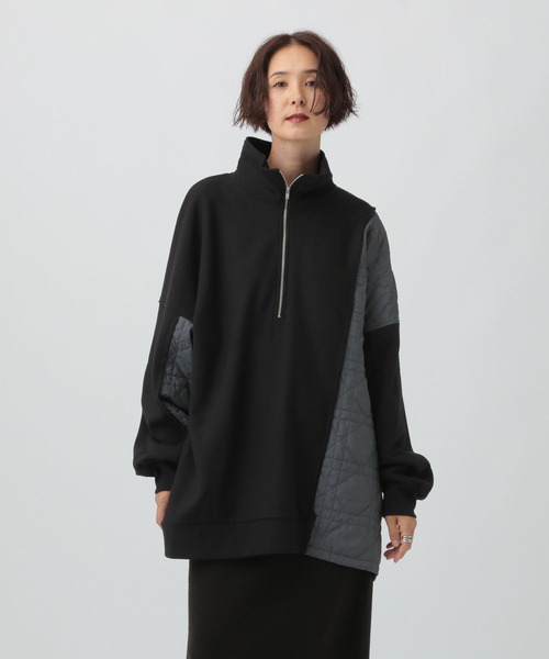 LEPSIM（レプシィム）の「キルティングドッキングチュニック　582444（その他トップス・レディース・ブラック/カーキ/モカ・FREE）」の5枚目の写真