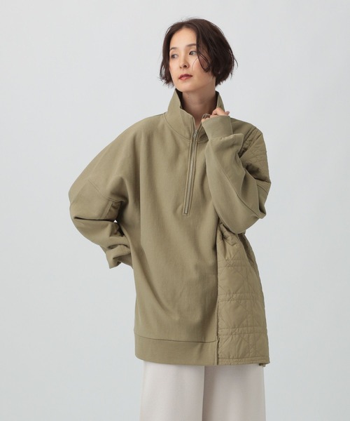 LEPSIM（レプシィム）の「キルティングドッキングチュニック　582444（その他トップス・レディース・ブラック/カーキ/モカ・FREE）」の11枚目の写真