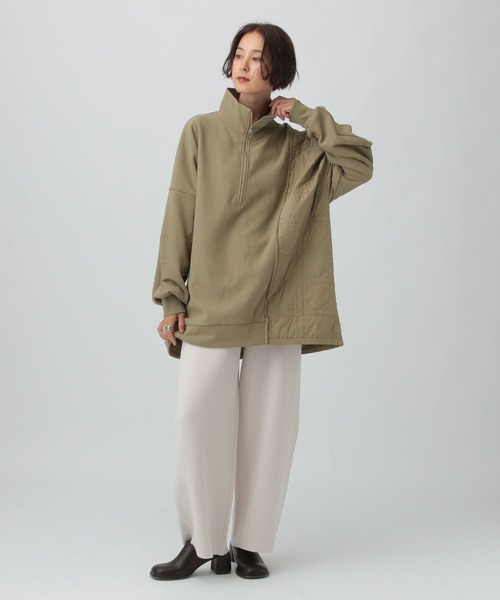 LEPSIM（レプシィム）の「キルティングドッキングチュニック　582444（その他トップス・レディース・ブラック/カーキ/モカ・FREE）」の14枚目の写真