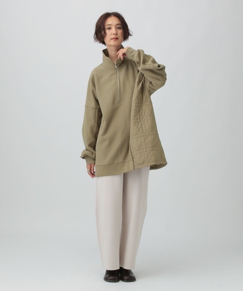 LEPSIM（レプシィム）の「キルティングドッキングチュニック　582444（その他トップス・レディース・ブラック/カーキ/モカ・FREE）」の15枚目の写真