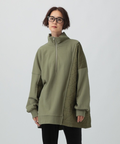 LEPSIM（レプシィム）の「キルティングドッキングチュニック　582444（その他トップス・レディース・ブラック/カーキ/モカ・FREE）」の16枚目の写真