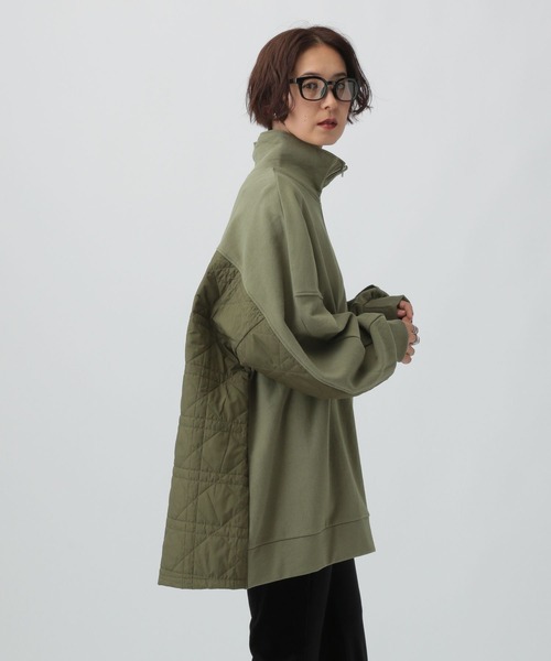 LEPSIM（レプシィム）の「キルティングドッキングチュニック　582444（その他トップス・レディース・ブラック/カーキ/モカ・FREE）」の17枚目の写真