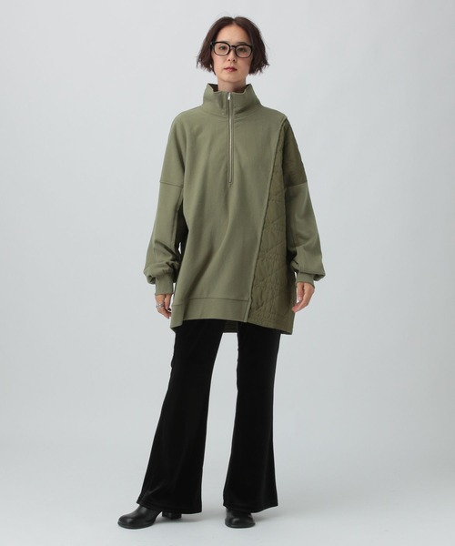 LEPSIM（レプシィム）の「キルティングドッキングチュニック　582444（その他トップス・レディース・ブラック/カーキ/モカ・FREE）」の19枚目の写真