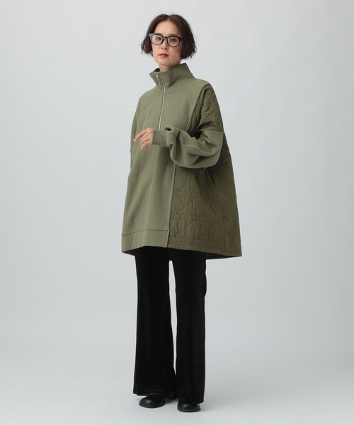 LEPSIM（レプシィム）の「キルティングドッキングチュニック　582444（その他トップス・レディース・ブラック/カーキ/モカ・FREE）」の20枚目の写真