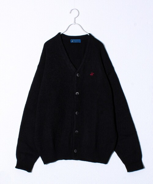 BEVERLY HILLS POLO CLUB（ビバリーヒルズポロクラブ）の「【実績品番/UNISEX/別注柄あり】【BHPC】モヘヤタッチニットカーディガン（カーディガン/ボレロ・メンズ・ブラウン系その他/ホワイト系その他/ブルー系その他/グレー系その他/ブラック/レッド/グレー/ブルー・XL/L/M）」の3枚目の写真