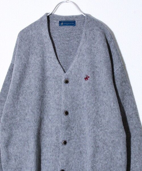 BEVERLY HILLS POLO CLUB（ビバリーヒルズポロクラブ）の「【実績品番/UNISEX/別注柄あり】【BHPC】モヘヤタッチニットカーディガン（カーディガン/ボレロ・メンズ・ブラウン系その他/ホワイト系その他/ブルー系その他/グレー系その他/ブラック/レッド/グレー/ブルー・XL/L/M）」の21枚目の写真