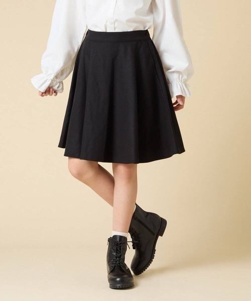 a.v.v（アーヴェヴェ）の「[120-160]アソートフレアスカート（スカート・キッズ・ネイビー/ブラック・120/130/140/160/150）」の8枚目の写真