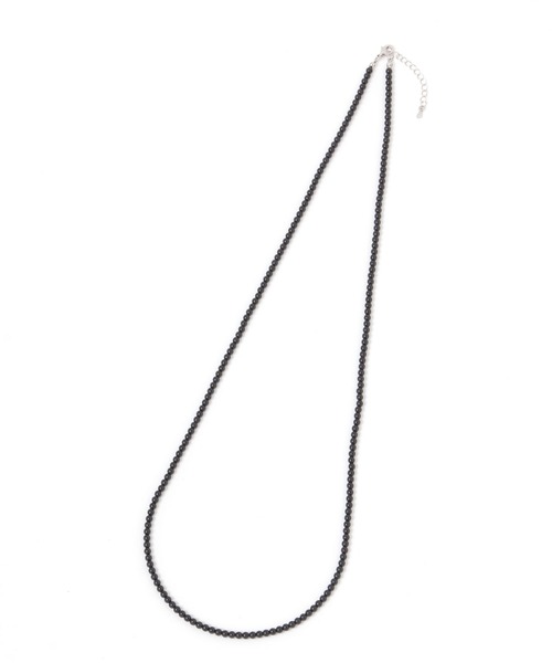 LOWRYS FARM（ローリーズファーム）の「ショート&ロング2Pネックレス 598332（ネックレス・レディース・ブラック/アイボリー・FREE）」の7枚目の写真