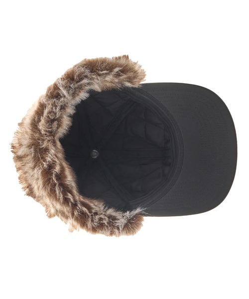 DC SHOES(ディーシーシューズ)の「25 KD WR FLIGHT CAP /DCキッズロゴアジャスター付きファーフライトキャップ(キャップ・キッズ・ブラック系その他・FREE)」の7枚目の写真