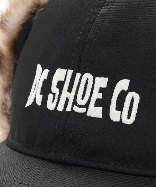 DC SHOES(ディーシーシューズ)の「25 KD WR FLIGHT CAP /DCキッズロゴアジャスター付きファーフライトキャップ(キャップ・キッズ・ブラック系その他・FREE)」の5枚目の写真