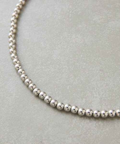 SHENERY（シーナリー）の「ボールチェーンネックレス50cm（ネックレス・レディース・シルバー・FREE）」の2枚目の写真