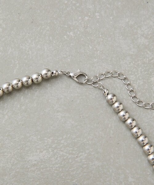 SHENERY（シーナリー）の「ボールチェーンネックレス50cm（ネックレス・レディース・シルバー・FREE）」の3枚目の写真