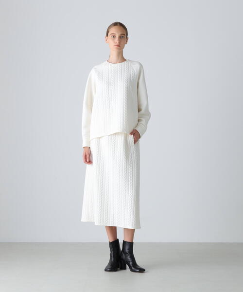 ADOREのスカート ◇アイレットエンブロイダリースカート | アドーア