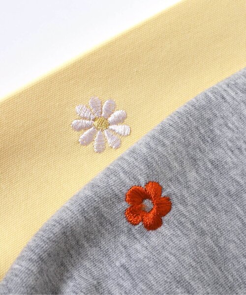 apres les cours（アプレレクール）の「アソート総柄刺繍レイヤードトレーナー（スウェット・キッズ・ネイビー/ピンク/クリーム/グレー・80/90/100/110/120/130/140）」の18枚目の写真