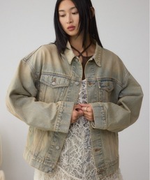 AZUL by moussy | AZUL DENIM ヴィンテージデニムジャケット(デニムジャケット)