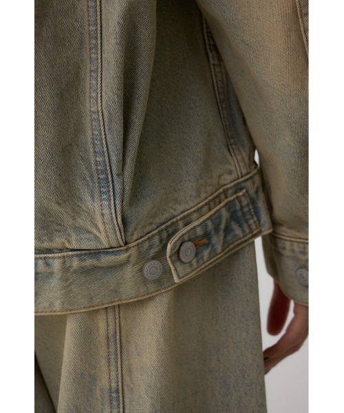 AZUL by moussy(アズールバイマウジー)の「AZUL DENIM ヴィンテージデニムジャケット(デニムジャケット・レディース・ライトブルー・FREE)」の13枚目の写真
