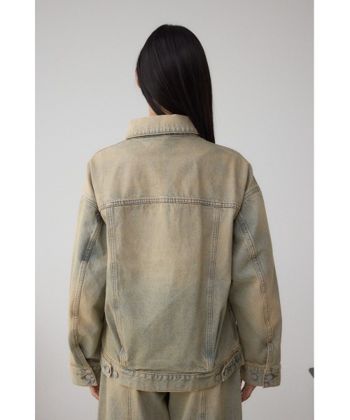 AZUL by moussy(アズールバイマウジー)の「AZUL DENIM ヴィンテージデニムジャケット(デニムジャケット・レディース・ライトブルー・FREE)」の7枚目の写真