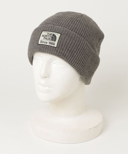 THE NORTH FACE(ザノースフェイス)の「ザ ノース フェイス THE NORTH FACE Stitchwork Beanie ステッチワークビーニー(ニットキャップ/ビーニー・メンズ・チャコールグレー/ブラウン/ブラック・フリ-)」の3枚目の写真