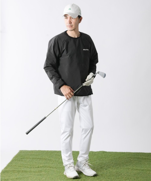 stella77golf（ステラセブンティーンセブンゴルフ）の「中綿シームレスダウントレーナー（スウェット・メンズ・チャコール/ネイビー/ブラック・LARGE/X-LARGE/XX-LARGE/MEDIUM）」の7枚目の写真
