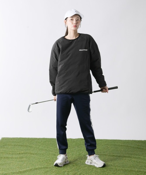 stella77golf（ステラセブンティーンセブンゴルフ）の「中綿シームレスダウントレーナー（スウェット・メンズ・チャコール/ネイビー/ブラック・LARGE/X-LARGE/XX-LARGE/MEDIUM）」の10枚目の写真