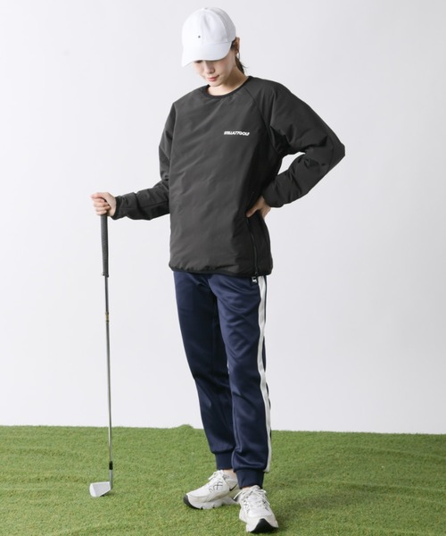 stella77golf（ステラセブンティーンセブンゴルフ）の「中綿シームレスダウントレーナー（スウェット・メンズ・チャコール/ネイビー/ブラック・LARGE/X-LARGE/XX-LARGE/MEDIUM）」の11枚目の写真
