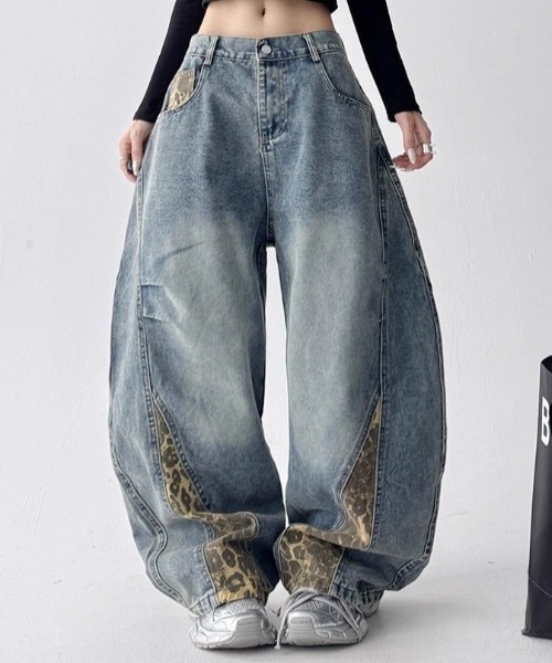 beedenレオパードデニム BEEDEN（ビーデン）の「LEOPARD PRINT JAKET（デニムジャケット）」 - WEAR