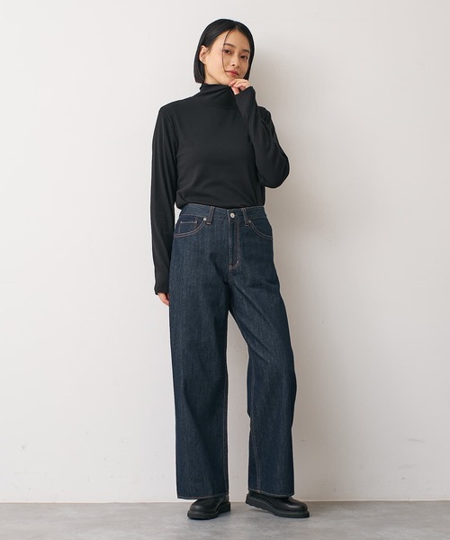 collex（コレックス）の「フライスタートルプルオーバー（Tシャツ/カットソー・レディース・ホワイト/ブラック・フリー）」の8枚目の写真