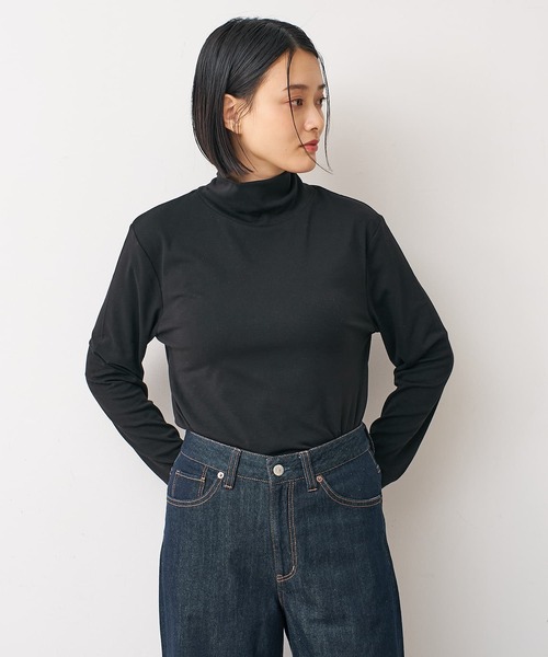 collex（コレックス）の「フライスタートルプルオーバー（Tシャツ/カットソー・レディース・ホワイト/ブラック・フリー）」の6枚目の写真