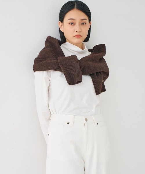 collex（コレックス）の「フライスタートルプルオーバー（Tシャツ/カットソー・レディース・ホワイト/ブラック・フリー）」の21枚目の写真