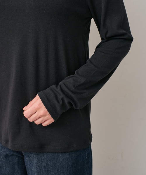 collex（コレックス）の「フライスタートルプルオーバー（Tシャツ/カットソー・レディース・ホワイト/ブラック・フリー）」の14枚目の写真